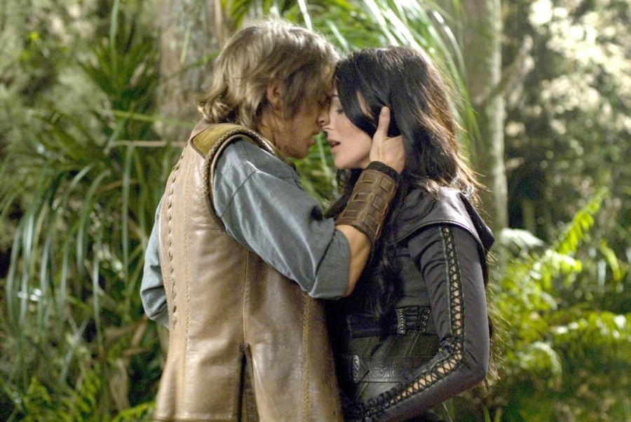 Richard et Kahlan s'embrassent 